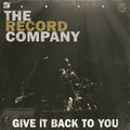 Give It Back To You - The Record Company - Poster | Canvas Wall Art Print