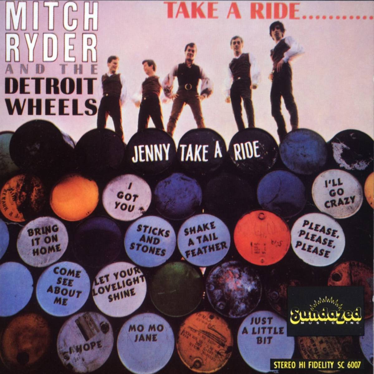 Take A Ride - Mitch Ryder And The Detroit Wheels - Poster | Canvas Wall Art Print