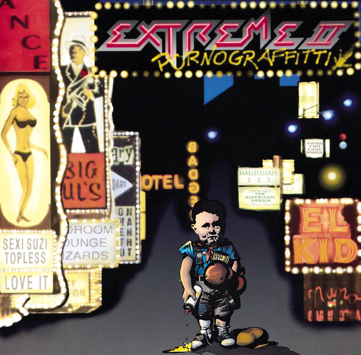 Extreme Ii - Pornograffitti - Extreme - Poster | Canvas Wall Art Print