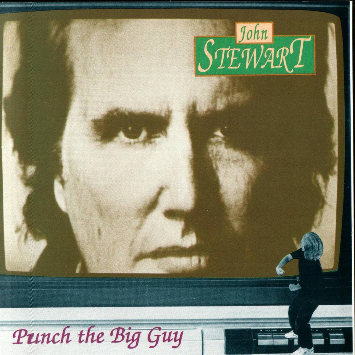 Punch The Big Guy - John Stewart - Poster | Canvas Wall Art Print