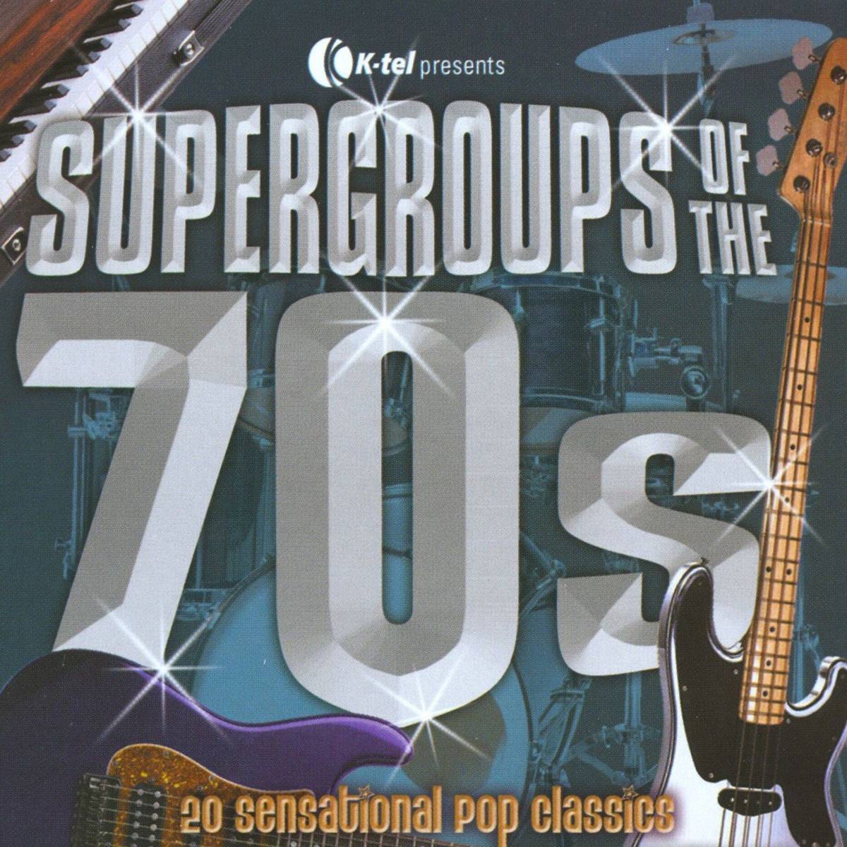 Supergroups Of The 70'S - Various Artists - Poster | Canvas Wall Art Print