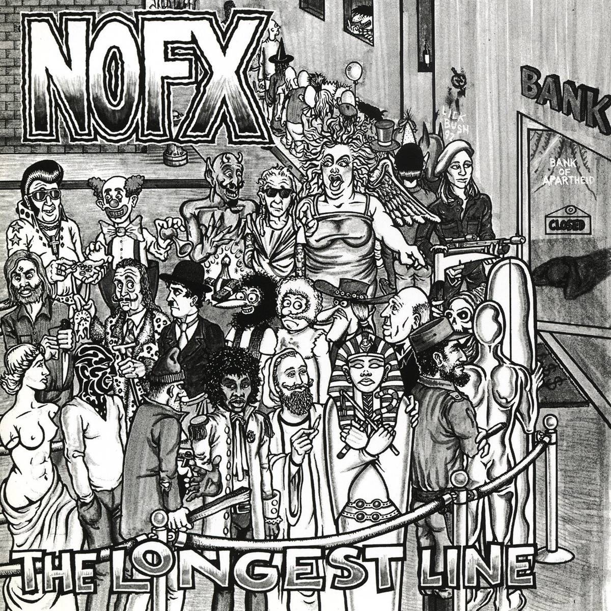 The Longest Line - Nofx - Poster | Canvas Wall Art Print