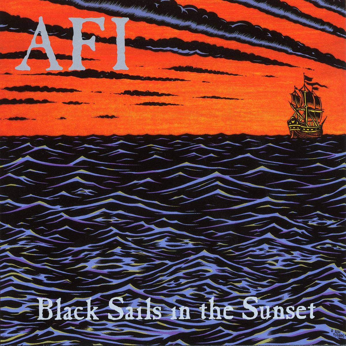 Black Sails In The Sunset - Afi - Poster | Canvas Wall Art Print