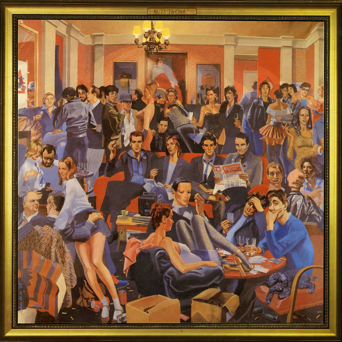 The Crack - The Ruts - Poster | Canvas Wall Art Print