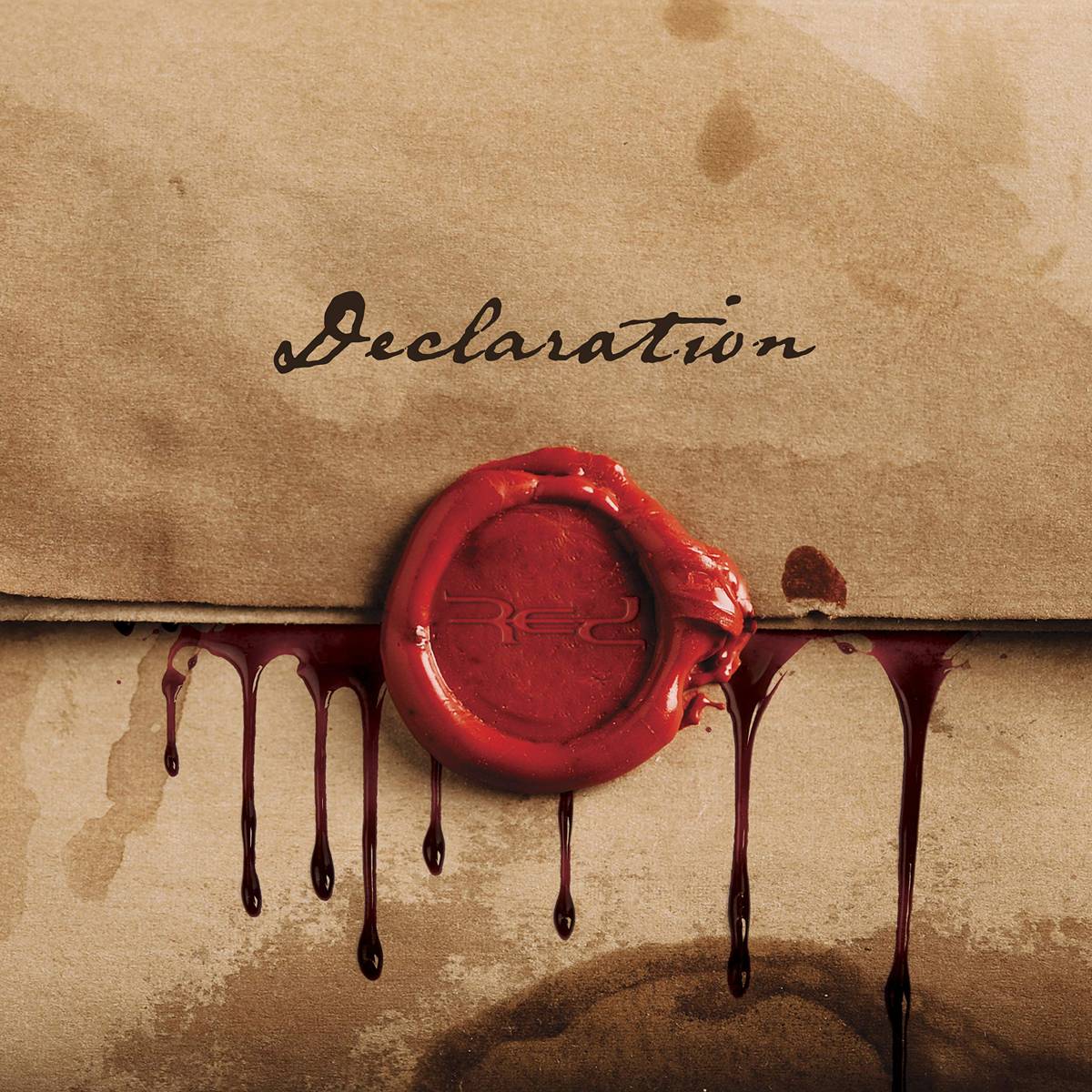Declaration - Red - Poster | Canvas Wall Art Print