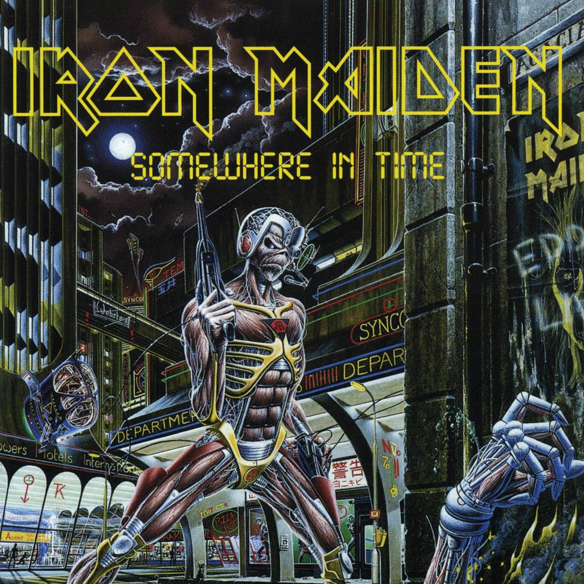 Somewhere In Time (2015 - Remaster) - Iron Maiden - Poster | Canvas Wall Art Print