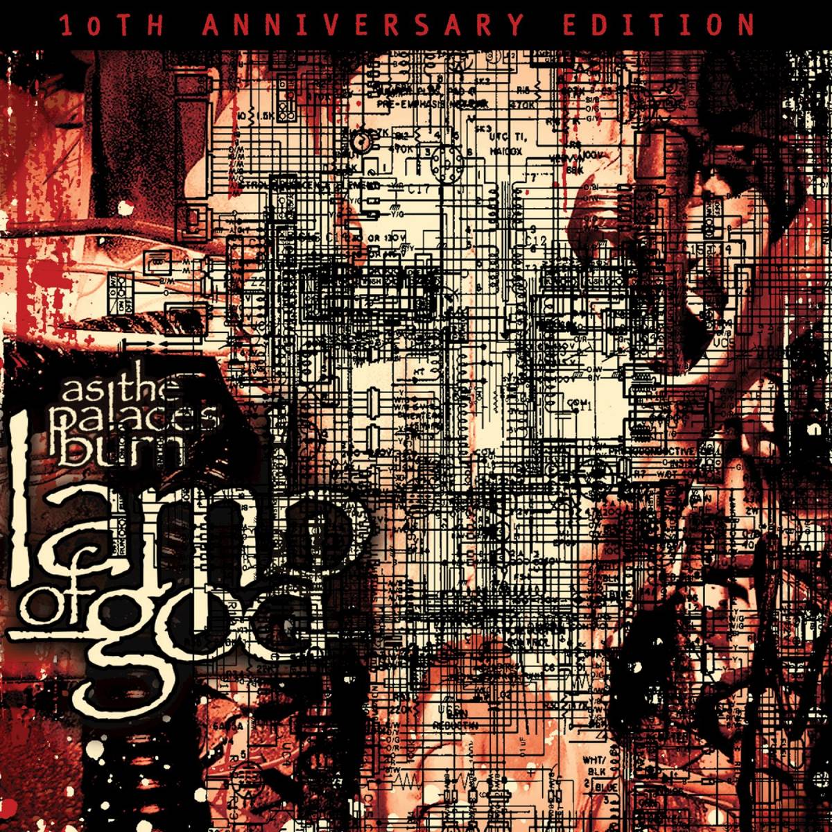 As The Palaces Burn (10Th Anniversary Edition) - Lamb Of God - Poster | Canvas Wall Art Print