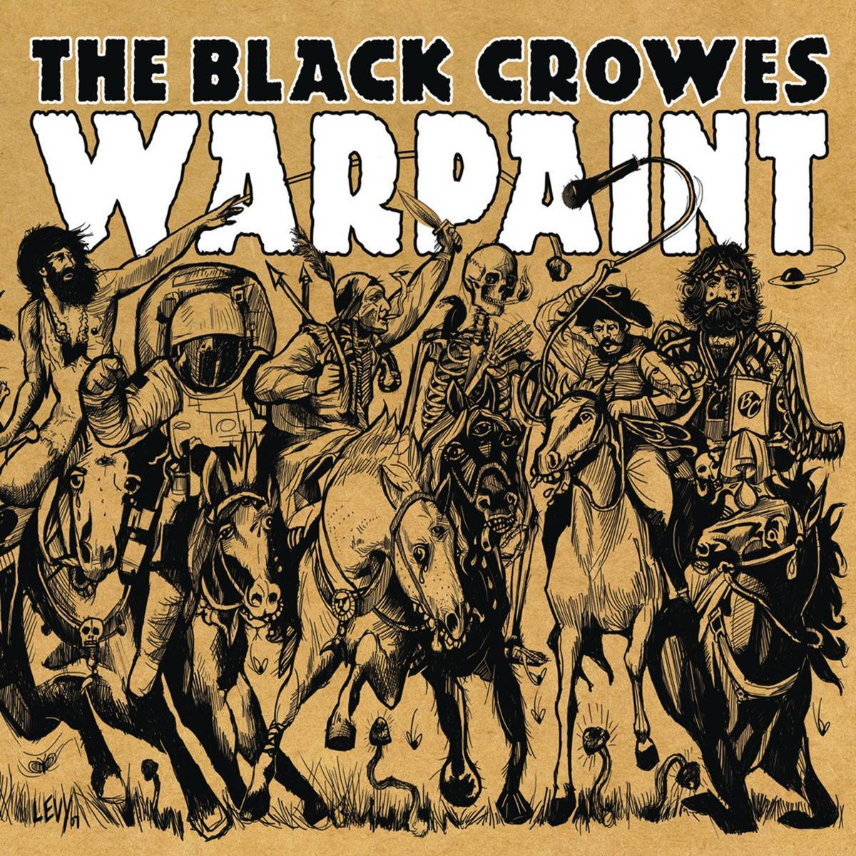 Warpaint - The Black Crowes - Poster | Canvas Wall Art Print