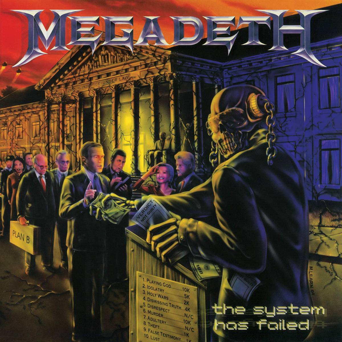 The System Has Failed (2019 - Remaster) - Megadeth - Poster | Canvas Wall Art Print