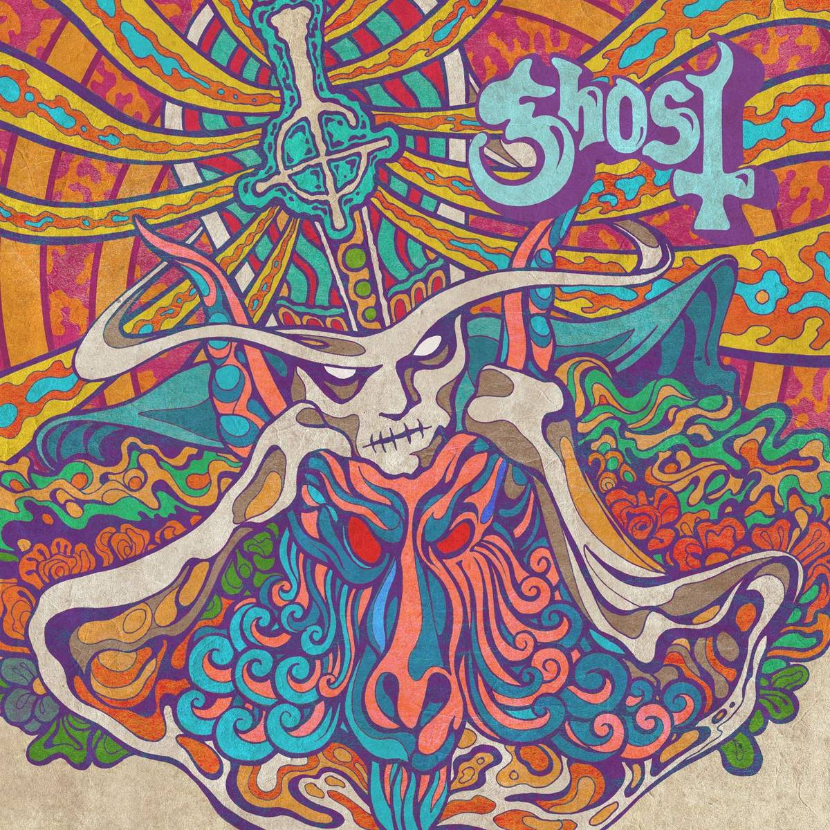 Seven Inches Of Satanic Panic - Ghost - Poster | Canvas Wall Art Print