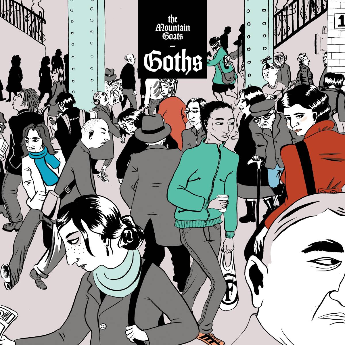 Goths (Deluxe Version) - The Mountain Goats - Poster | Canvas Wall Art Print