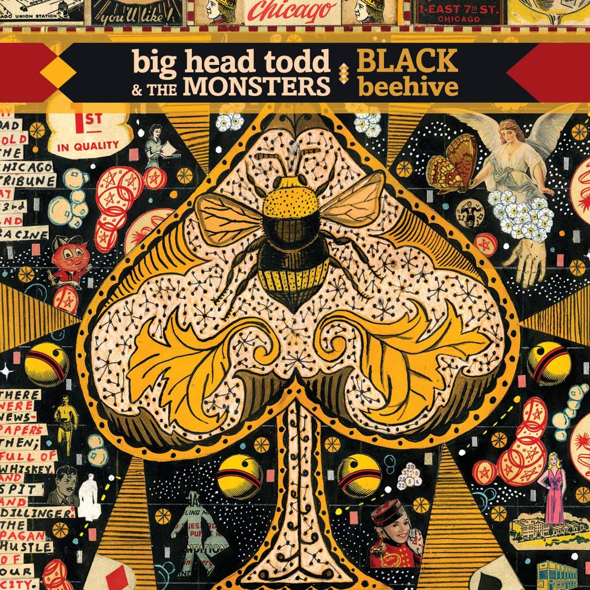 Black Beehive - Big Head Todd And The Monsters - Poster | Canvas Wall Art Print