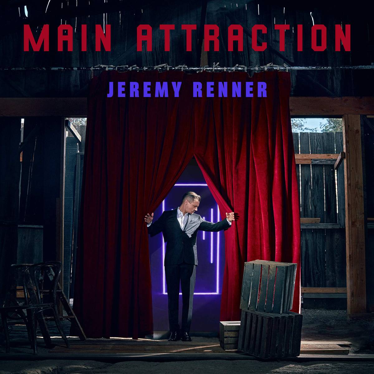 Main Attraction - Jeremy Renner - Poster | Canvas Wall Art Print