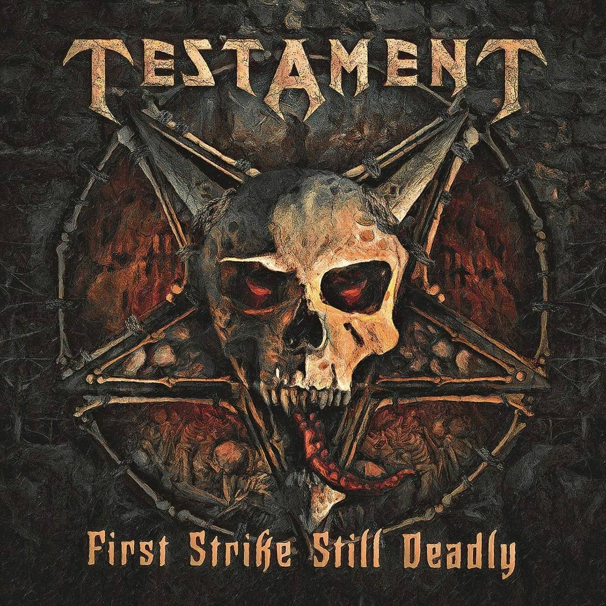 First Strike Still Deadly - Testament - Poster | Canvas Wall Art Print