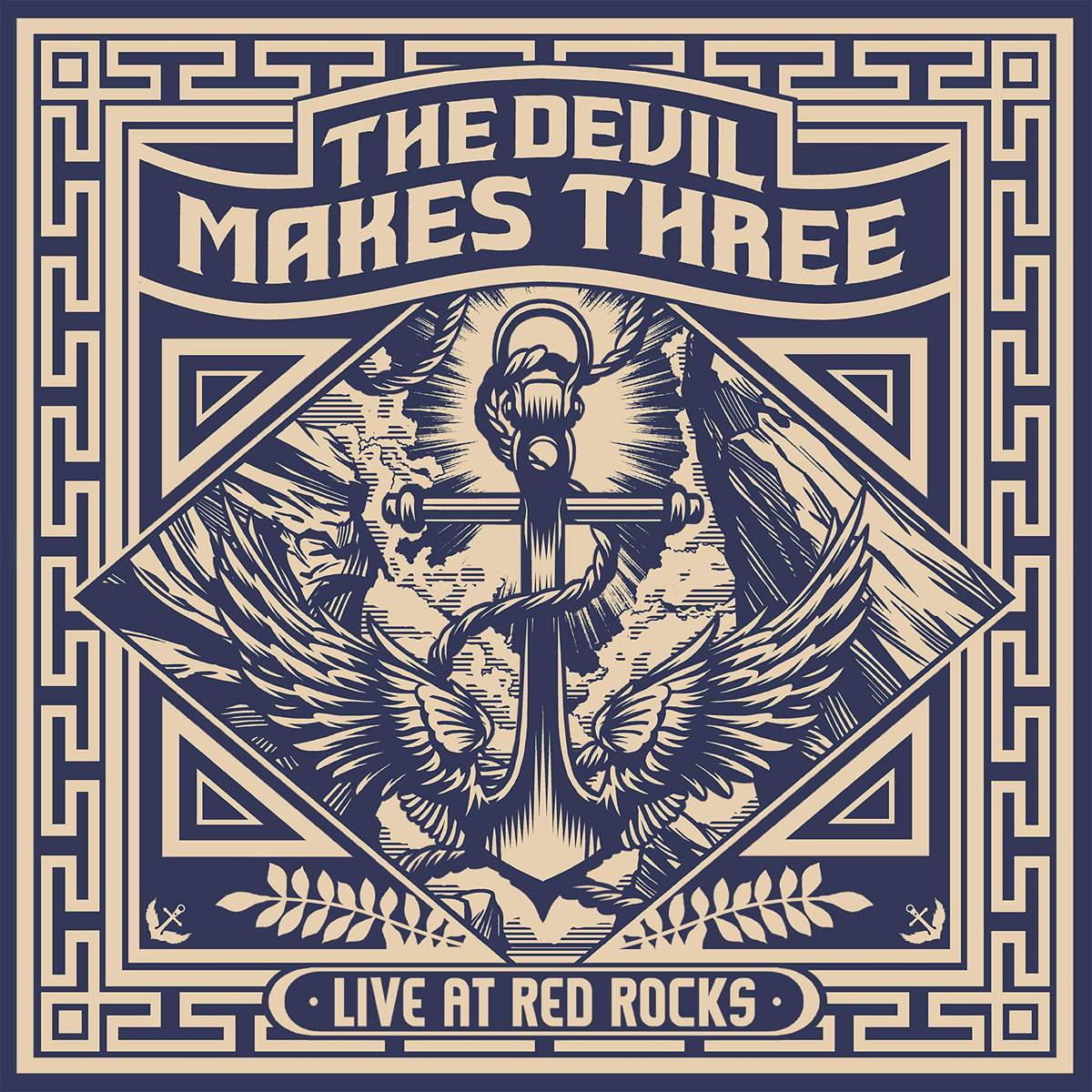 Live At Red Rocks - The Devil Makes Three - Poster | Canvas Wall Art Print