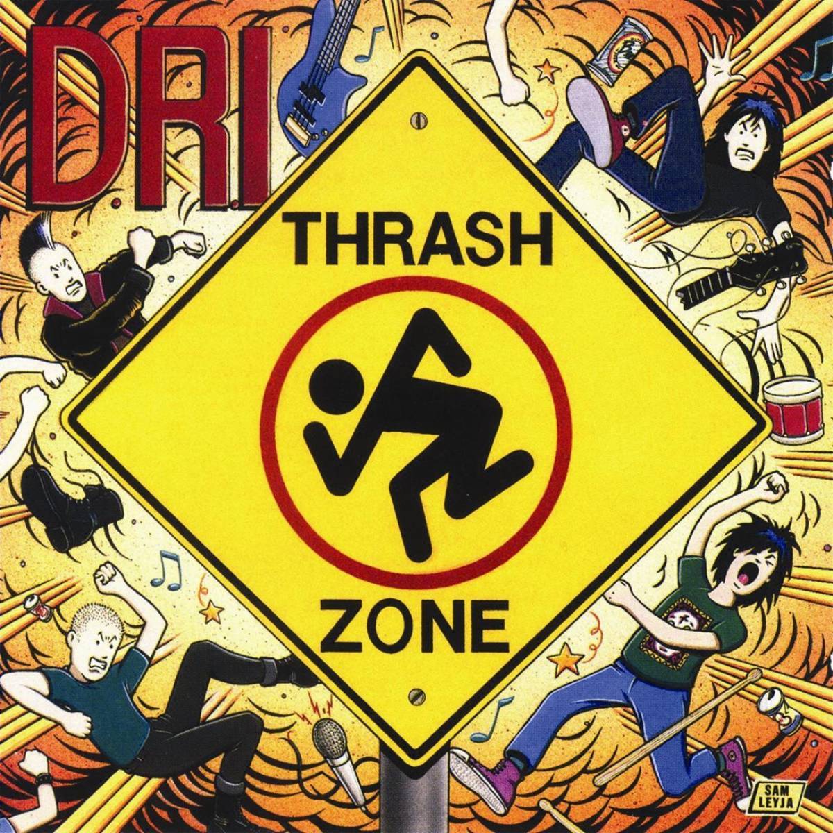 Thrash Zone - D.R.I. - Poster | Canvas Wall Art Print