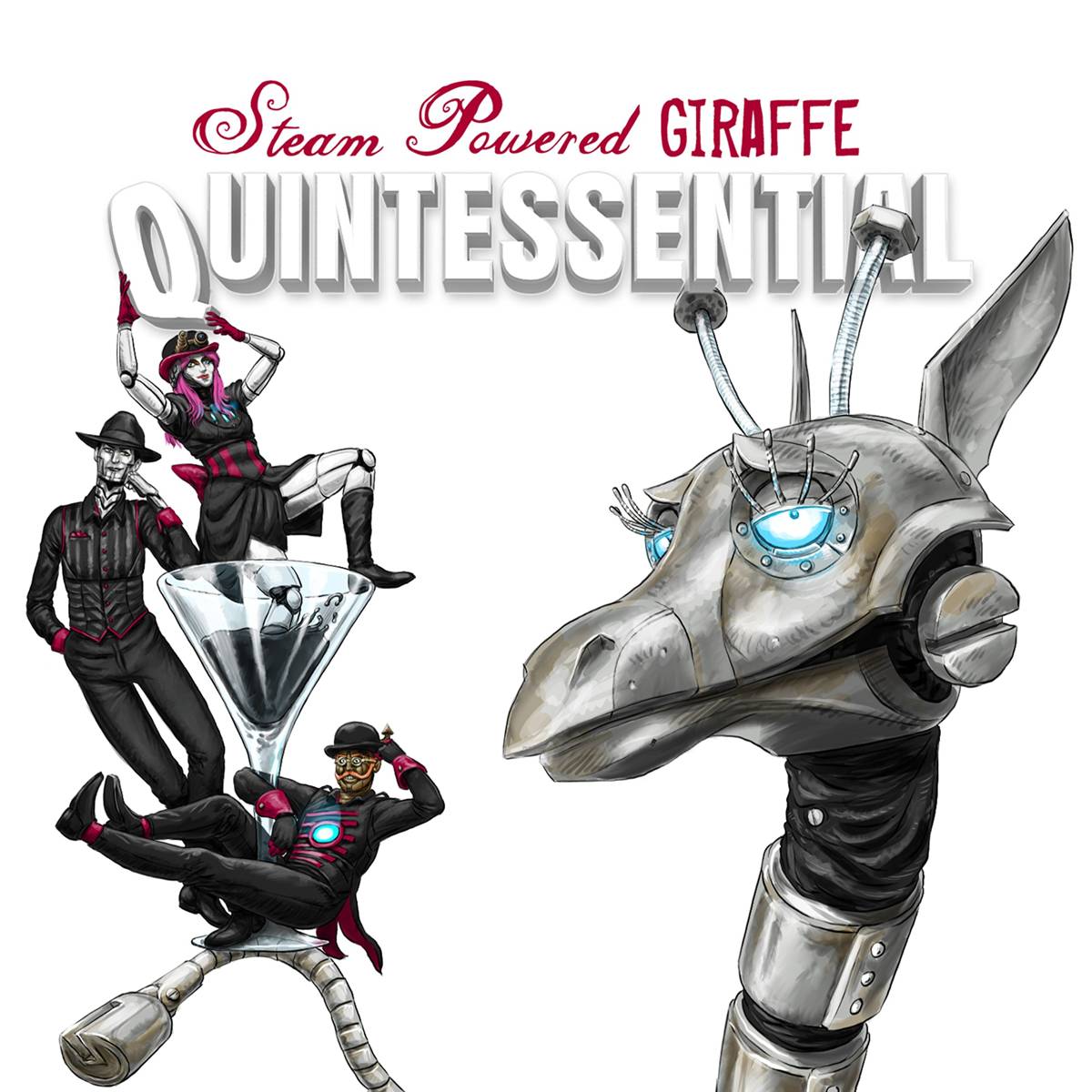 Quintessential - Steam Powered Giraffe - Poster | Canvas Wall Art Print