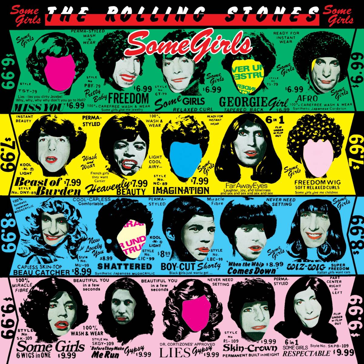 Some Girls - The Rolling Stones - Poster | Canvas Wall Art Print