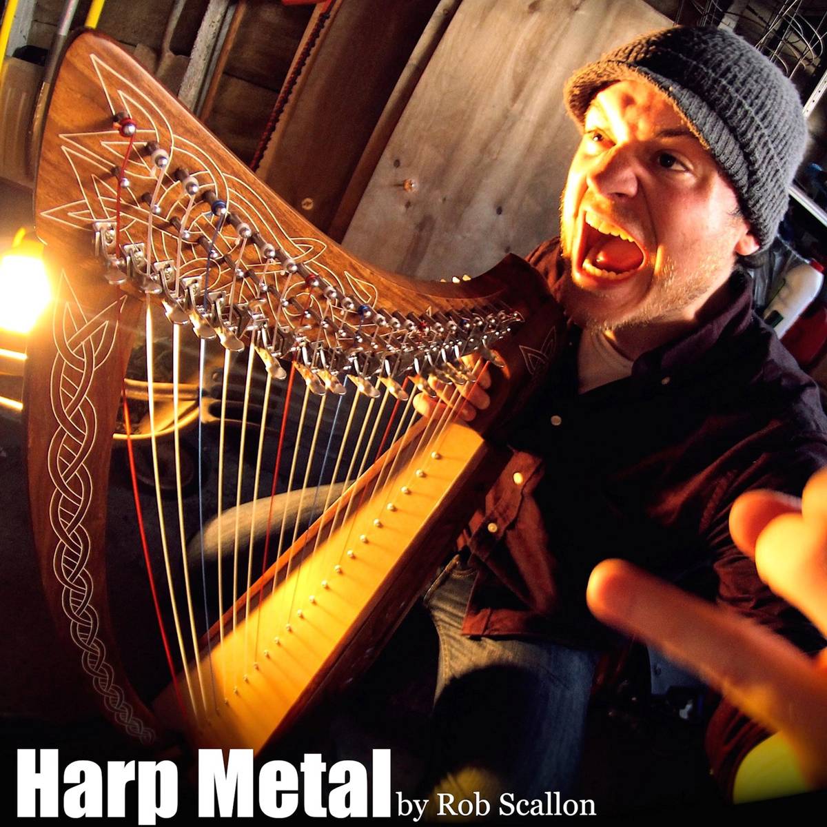 Harp Metal - Rob Scallon - Poster | Canvas Wall Art Print