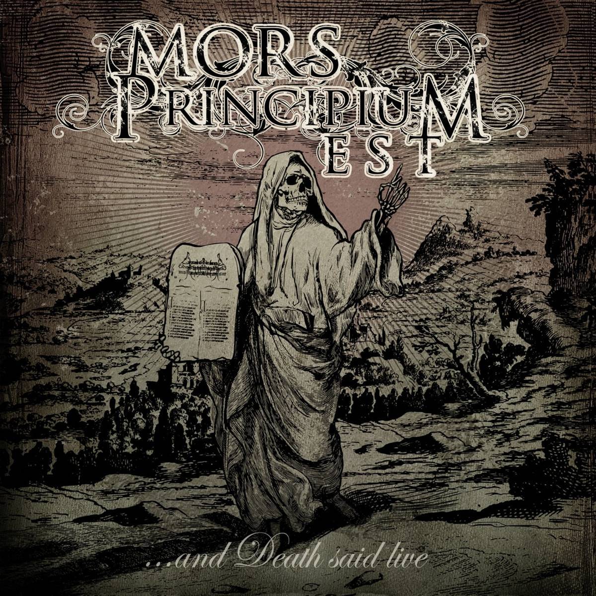 ...And Death Said Live - Mors Principium Est - Poster | Canvas Wall Art Print