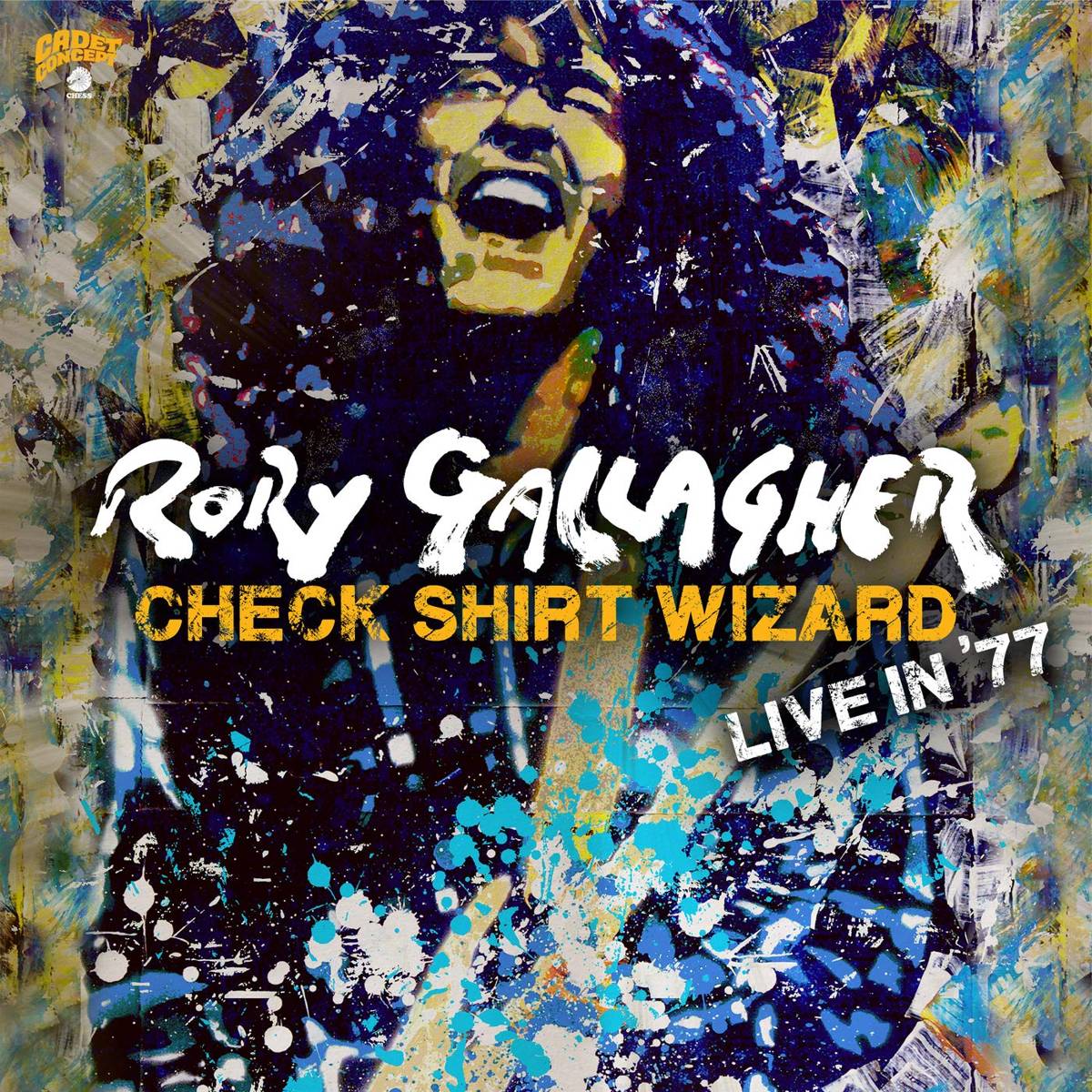 Check Shirt Wizard - Live In '77 - Rory Gallagher - Poster | Canvas Wall Art Print