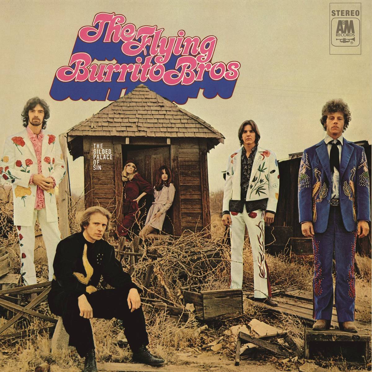 The Gilded Palace Of Sin - The Flying Burrito Brothers - Poster | Canvas Wall Art Print