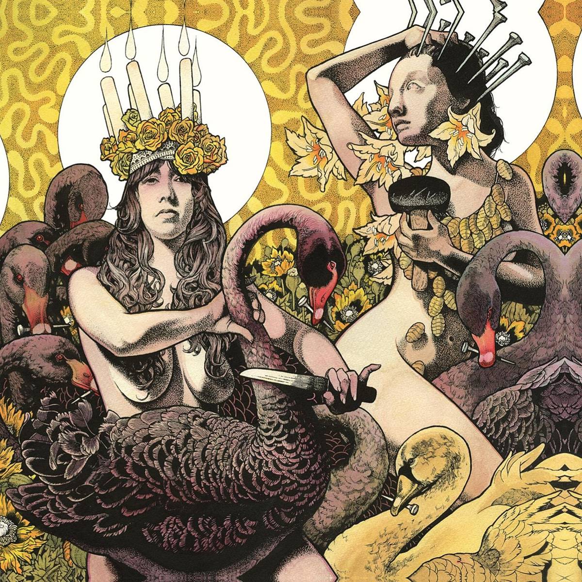 Yellow &amp;Amp; Green - Baroness - Poster | Canvas Wall Art Print
