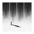 Mono - Alpha Wolf - Poster | Canvas Wall Art Print