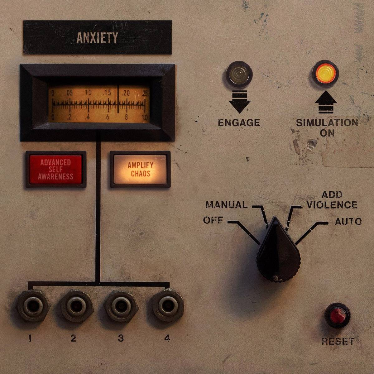 Add Violence - Nine Inch Nails - Poster | Canvas Wall Art Print