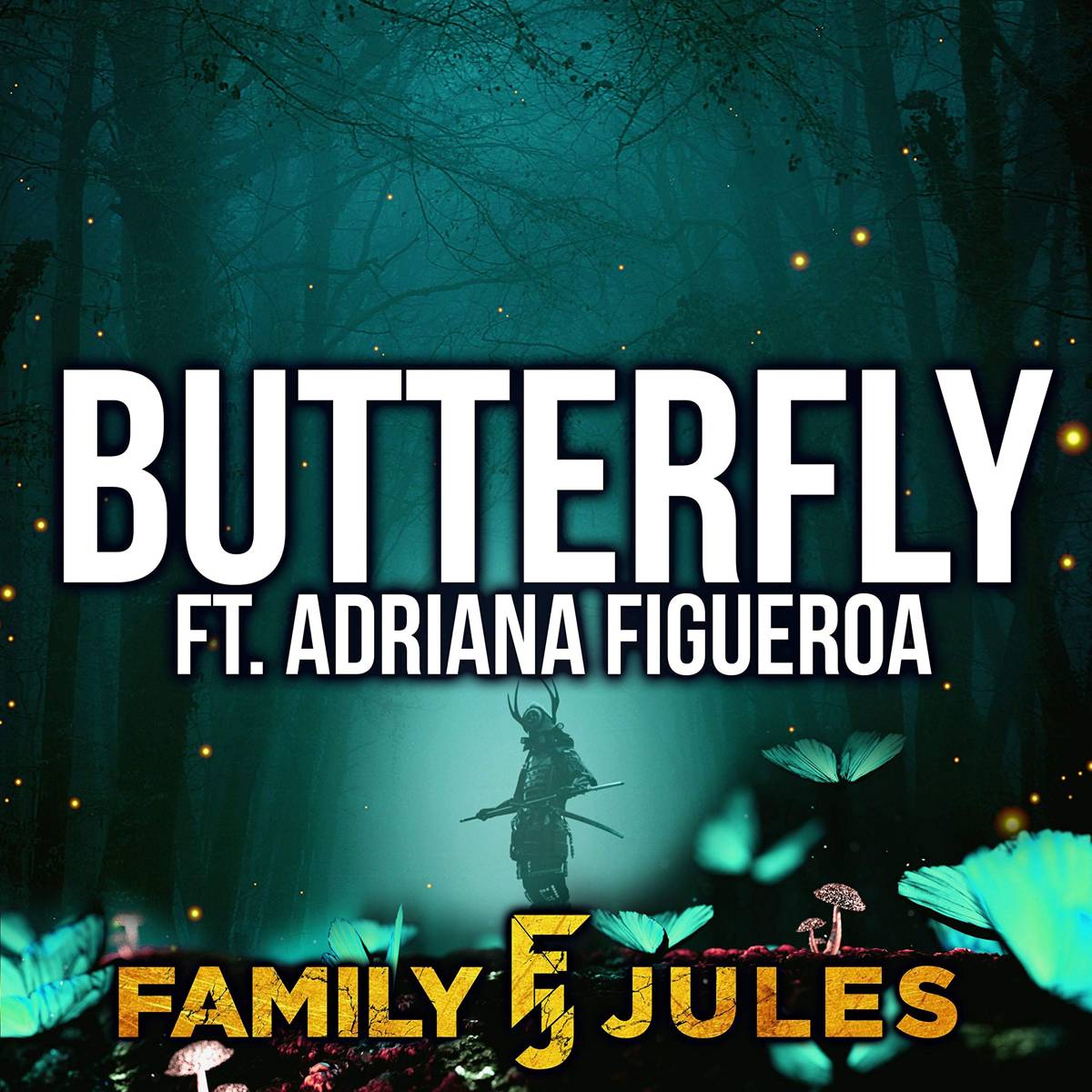 Butterfly (Feat. Adriana Figueroa) - Familyjules - Poster | Canvas Wall Art Print