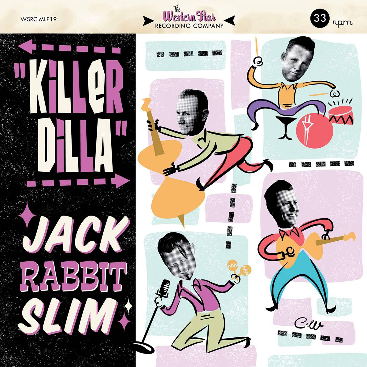 Killer Dilla - Jack Rabbit Slim - Poster | Canvas Wall Art Print