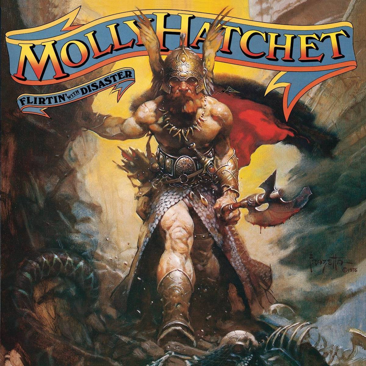 Flirtin' With Disaster - Molly Hatchet - Poster | Canvas Wall Art Print