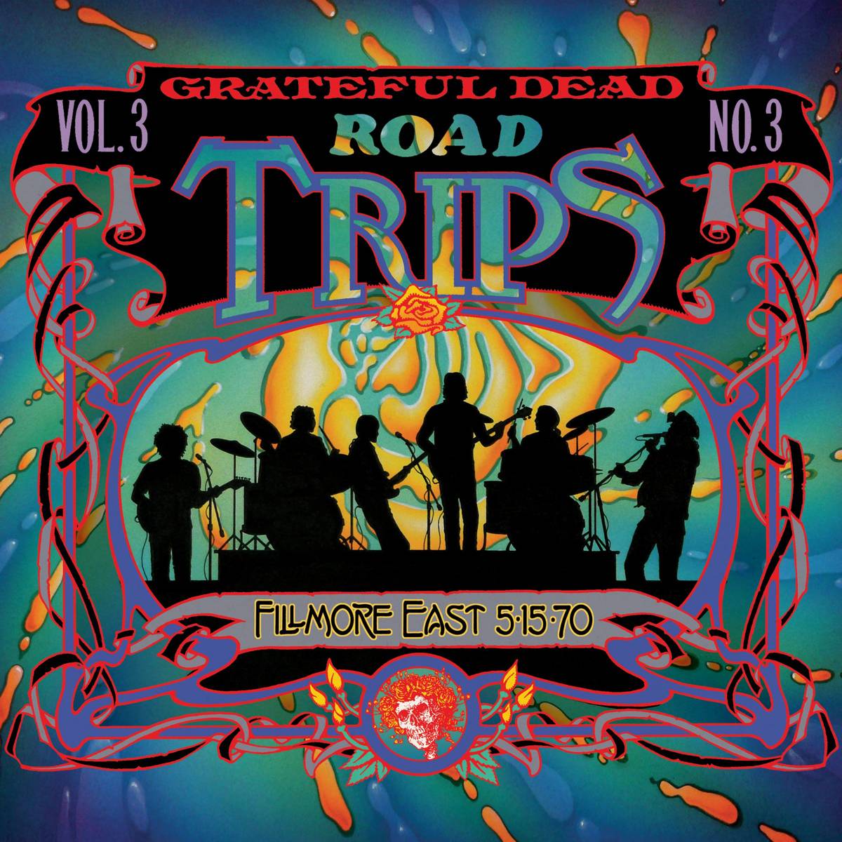 Road Trips Vol. 3 No. 3: Fillmore East, New York, Ny 5/15/70 (Live) - The Grateful Dead - Poster | Canvas Wall Art Print