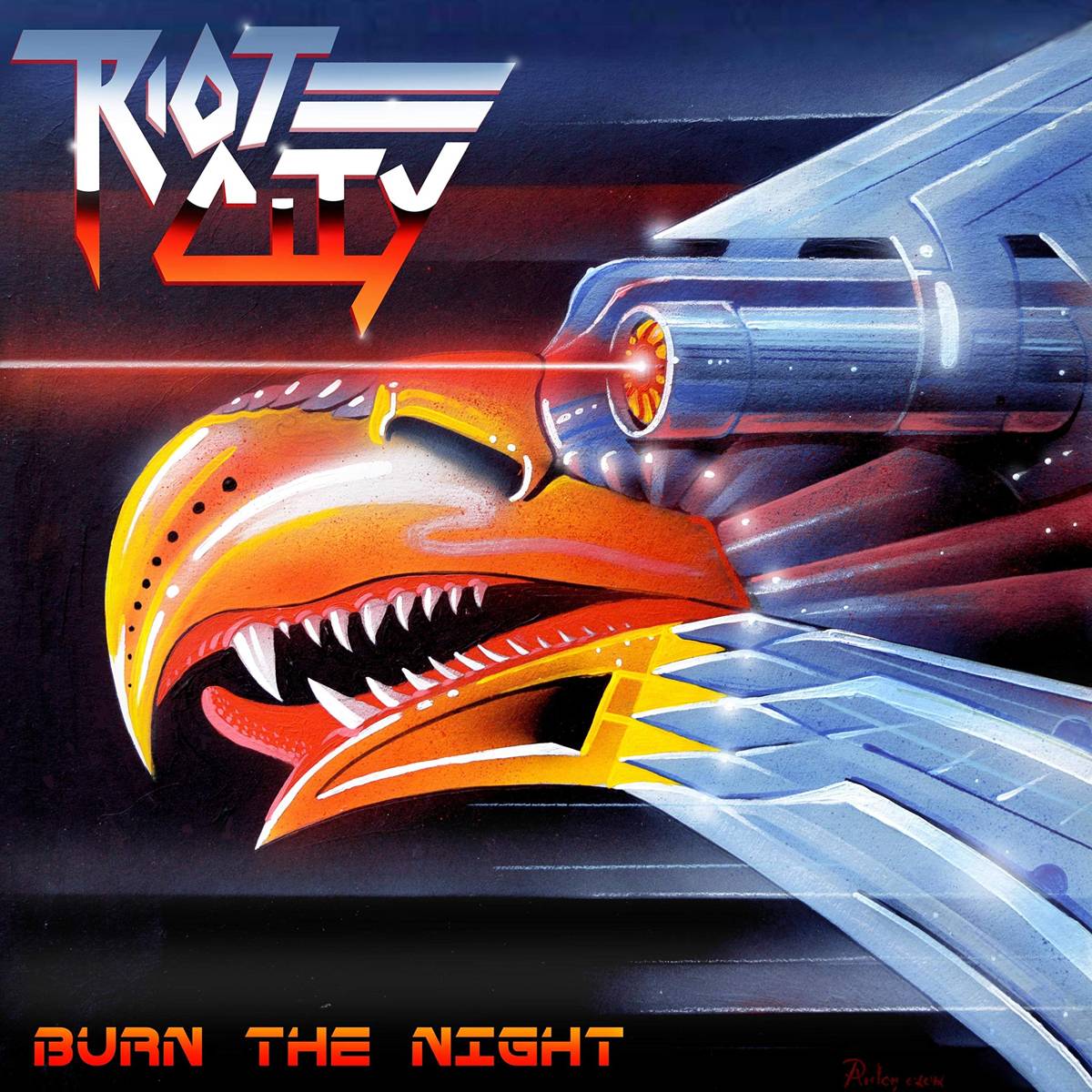 Burn The Night - Riot City - Poster | Canvas Wall Art Print