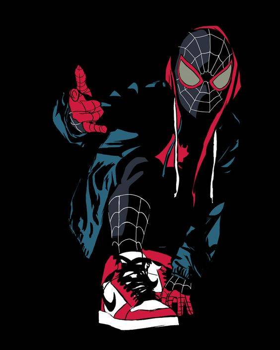 Spider-Man Miles Morales, Giovanni Fabiano - Poster | Canvas Wall Art Print