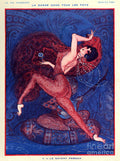 1920S France La Vie Parisienne Magazine - Poster | Canvas Wall Art Print