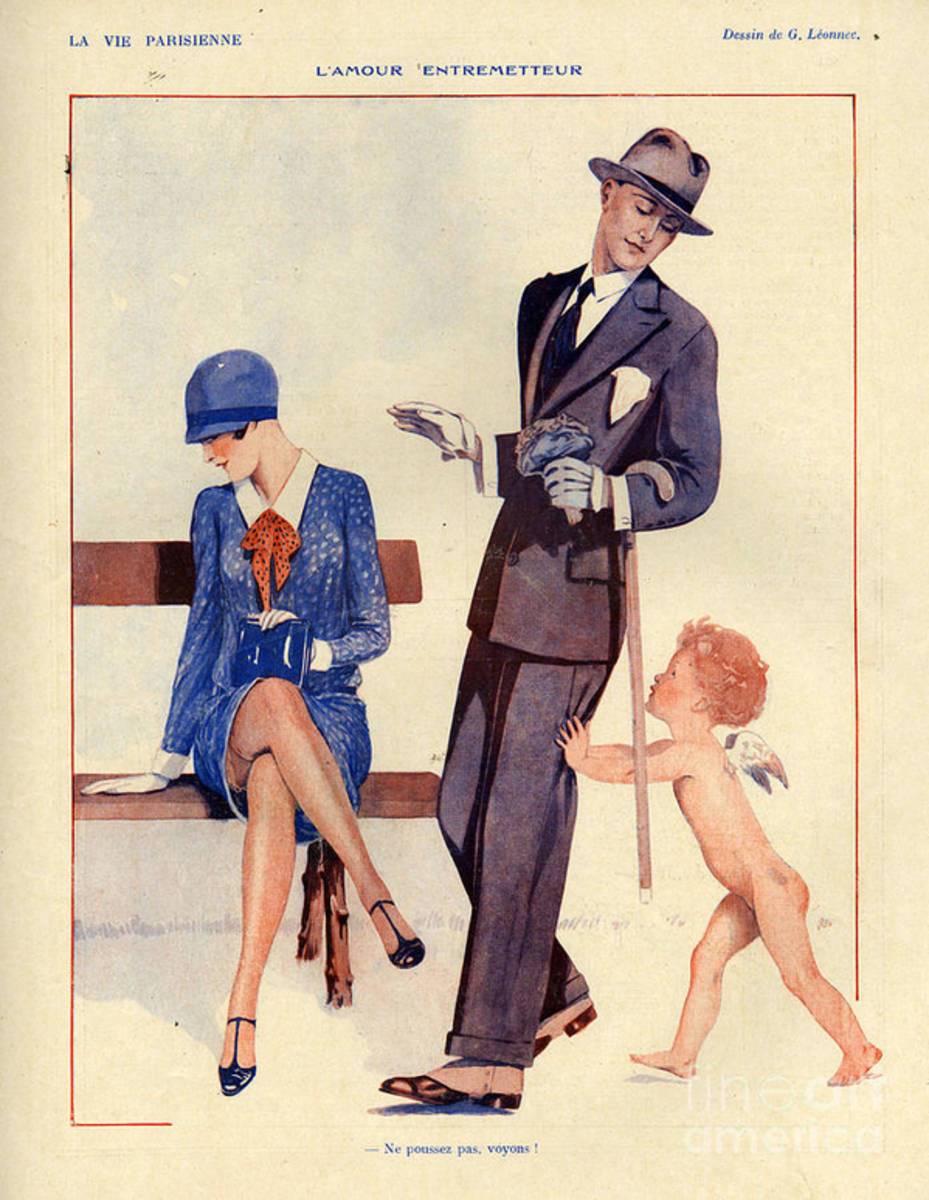 1920S France La Vie Parisienne Magazine - Poster | Canvas Wall Art Print