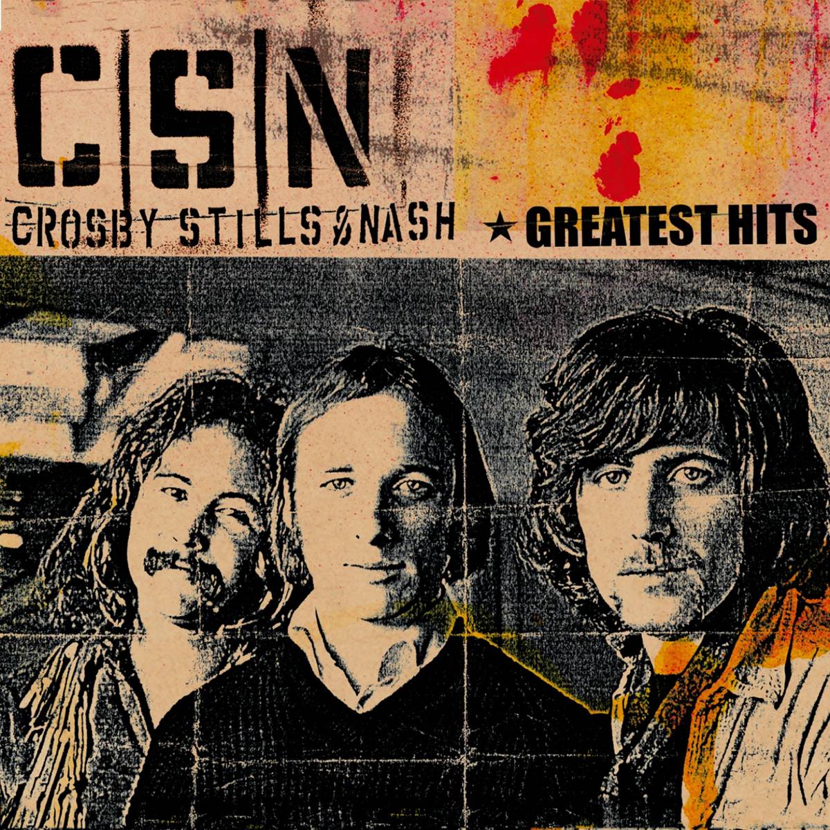 Greatest Hits - Crosby, Stills &amp;Amp; Nash - Poster | Canvas Wall Art Print
