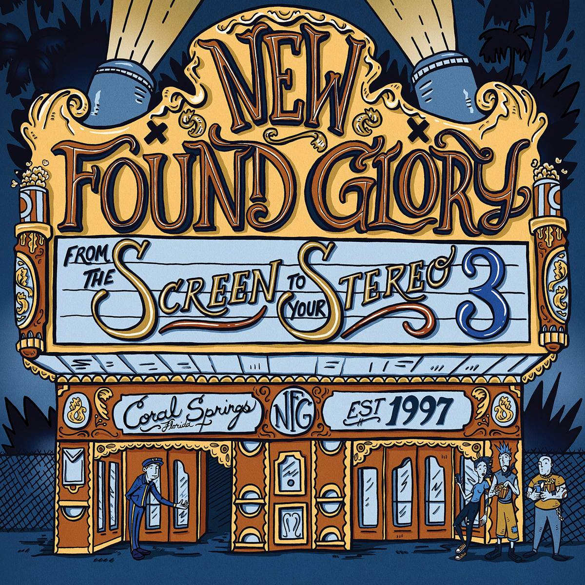From The Screen To Your Stereo 3 - New Found Glory - Poster | Canvas Wall Art Print