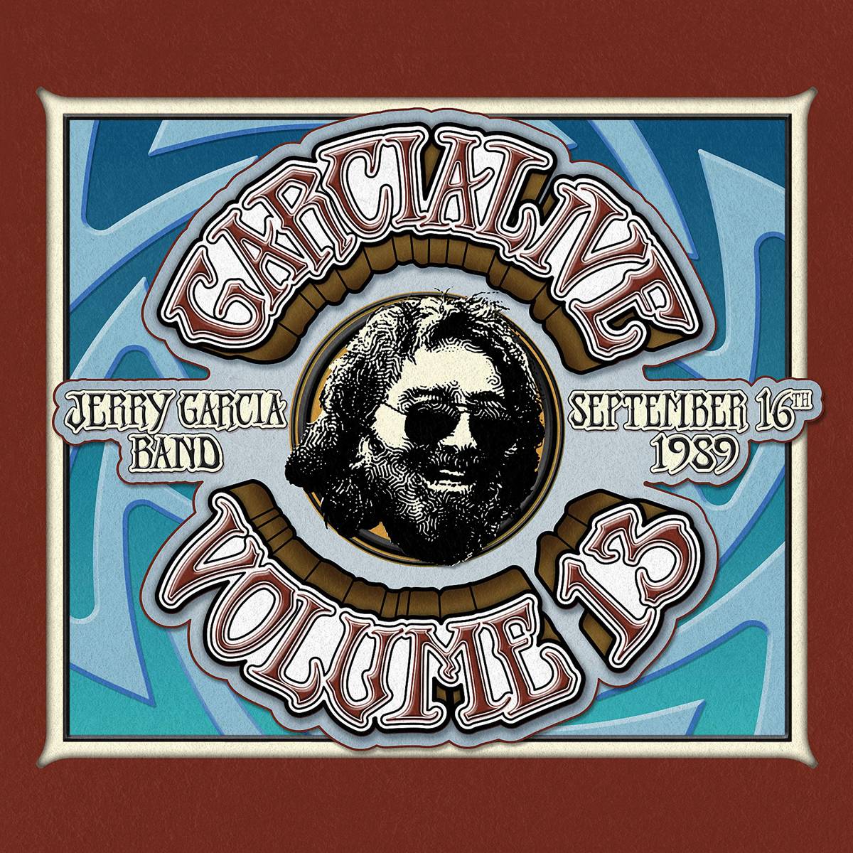 Garcialive Volume 13: September 16Th, 1989 Poplar Creek Music Theatre - Jerry Garcia Band - Poster | Canvas Wall Art Print