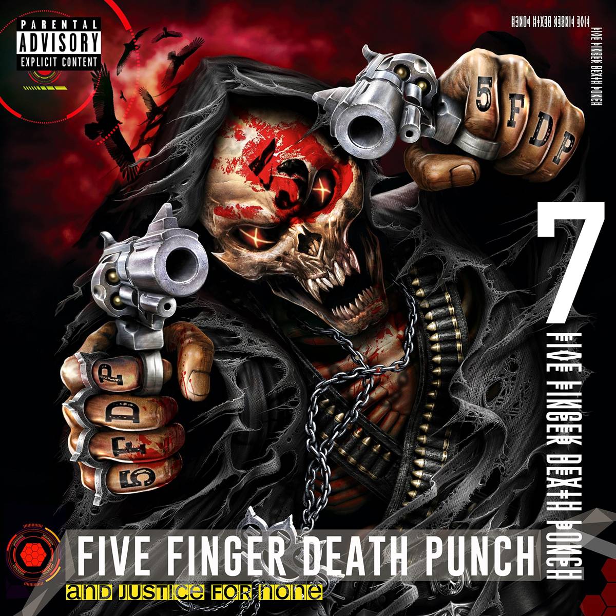 And Justice For None (Deluxe) - Five Finger Death Punch - Poster | Canvas Wall Art Print