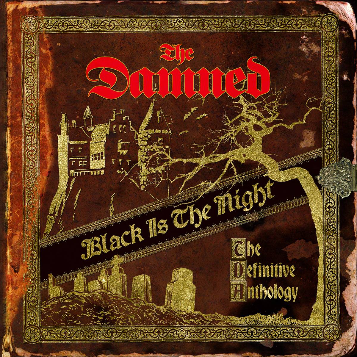 Black Is The Night: The Definitive Anthology - The Damned - Poster | Canvas Wall Art Print