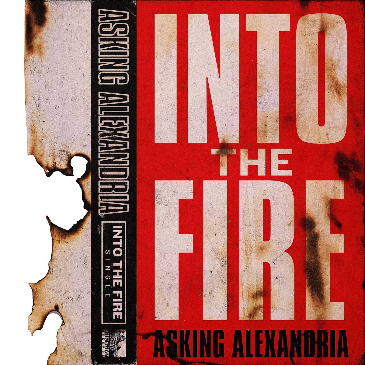 Into The Fire (Acoustic Version) - Asking Alexandria - Poster | Canvas Wall Art Print