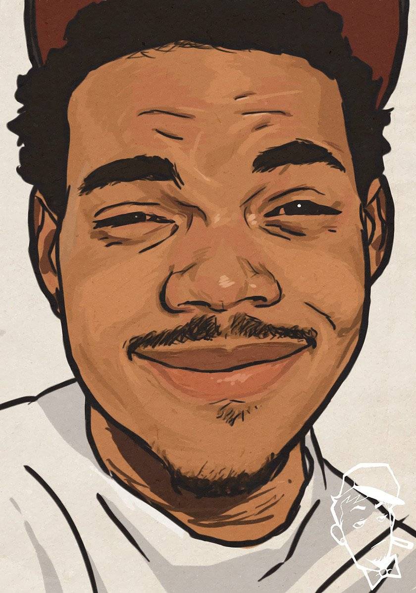 Chance The Rapper - Poster | Canvas Wall Art Print
