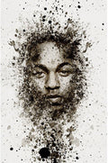 Kendrick Lamar Hip-Hop - Poster | Canvas Wall Art Print