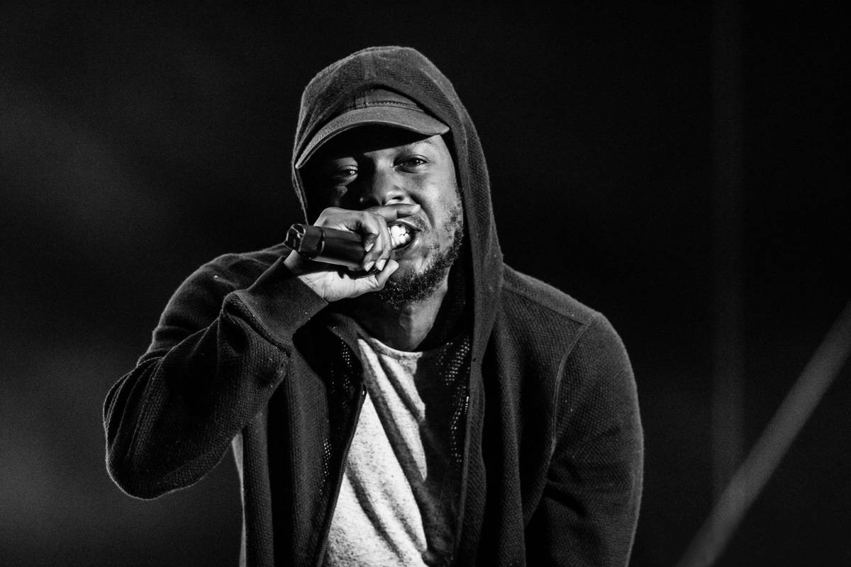 Kendrick Lamar Hip Hop Black And White - Poster | Canvas Wall Art Print