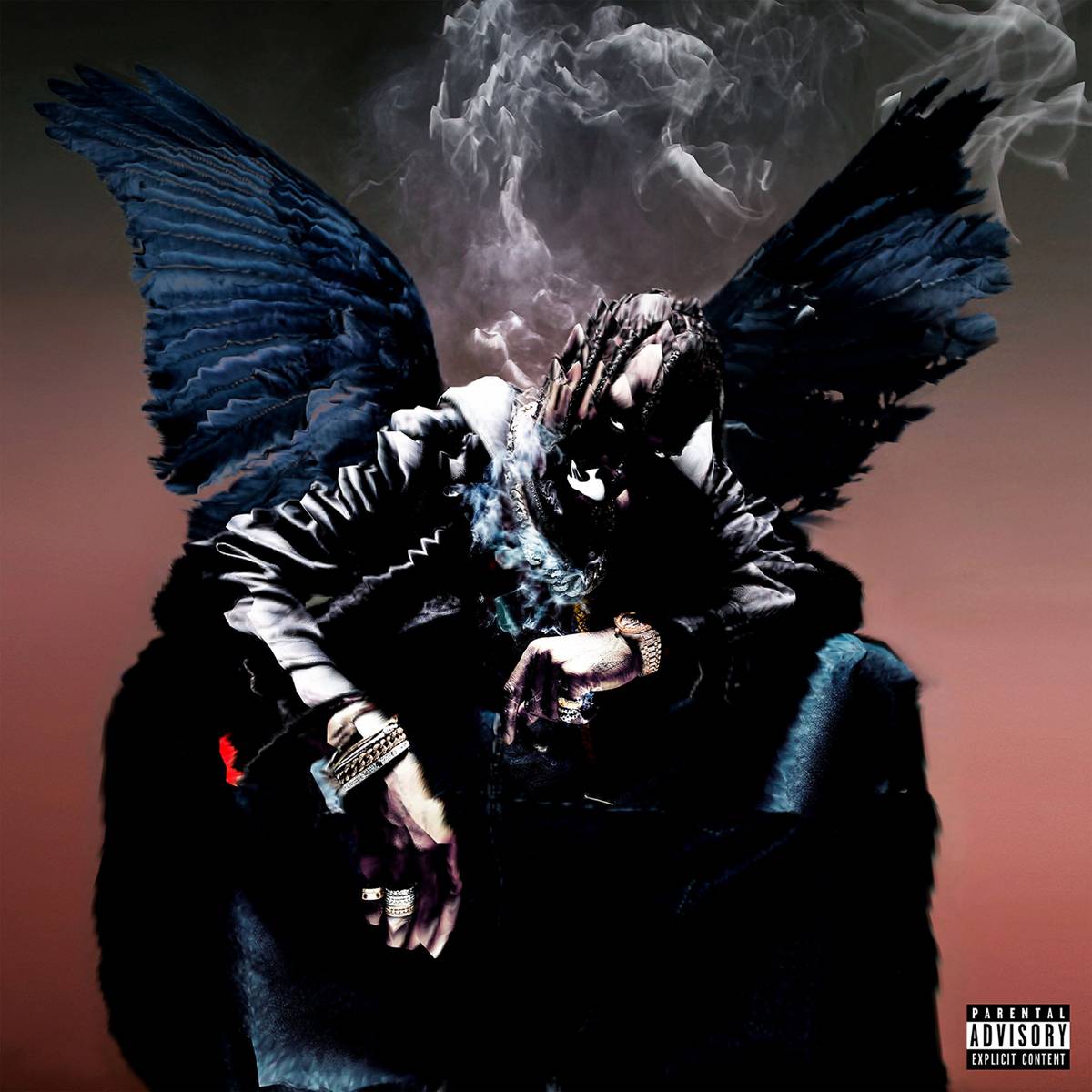Travis Scott Smoke Art - Poster | Canvas Wall Art Print