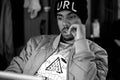Vic Mensa Hip Hop Rapper Black And White - Poster | Canvas Wall Art Print