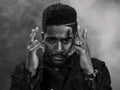 Omarion Black And White - Poster | Canvas Wall Art Print