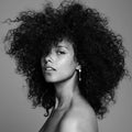 Alicia Keys Music Singer Black And White - Poster | Canvas Wall Art Print